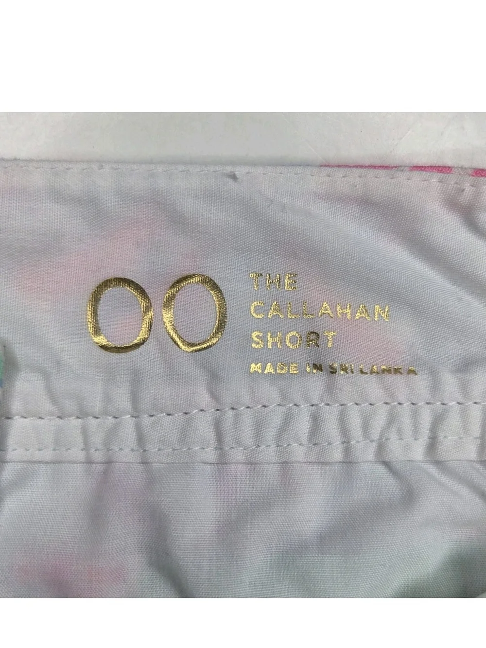 Lilly Pulitzer Callahan Shorts 00 Green Pink Sea Life Marine Preppy Resortwear